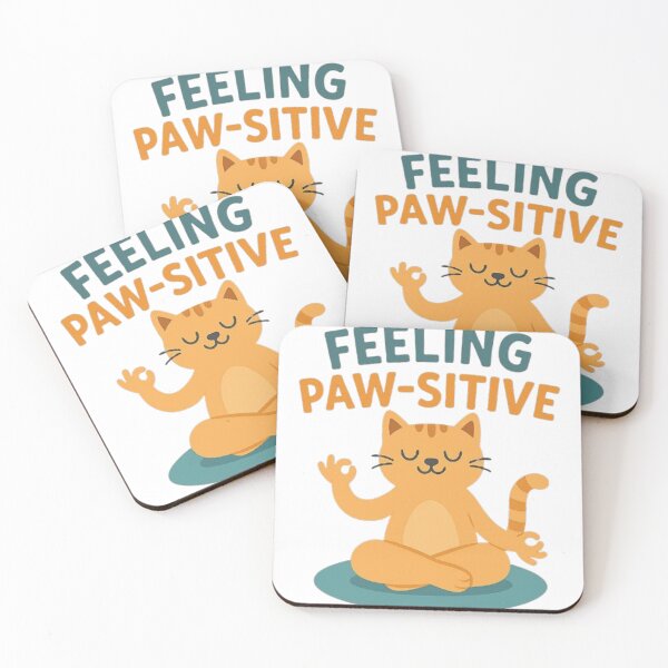 Item preview, Feeling paw-sitive designed and sold by Soukito.
