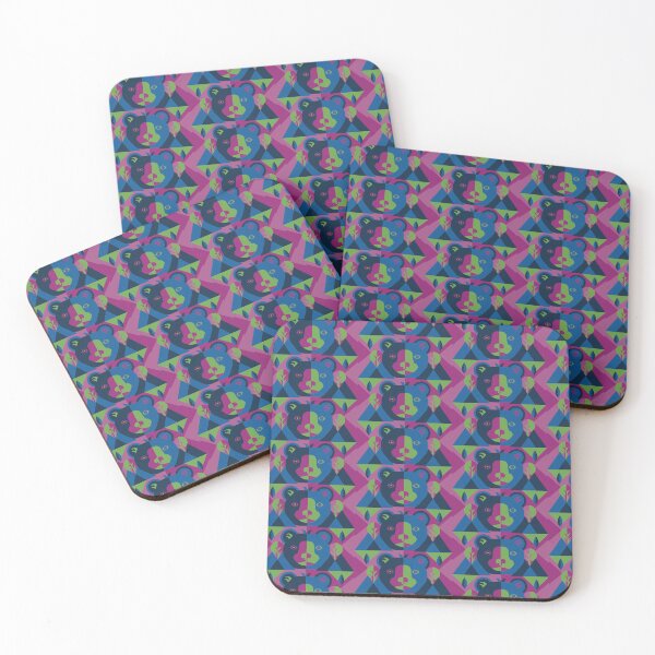 Item preview, Bear Colorful Modern Art designed and sold by MysticMindDesigns.