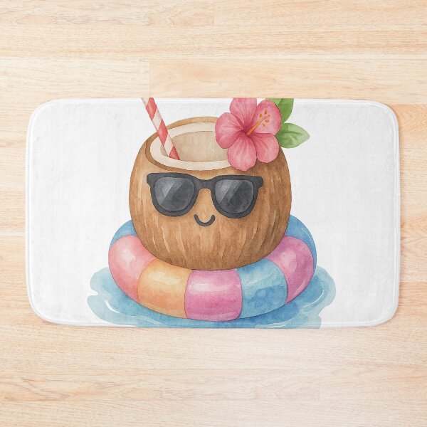 Item preview, Happy summer coconut drink designed and sold by MeroroGraphics.