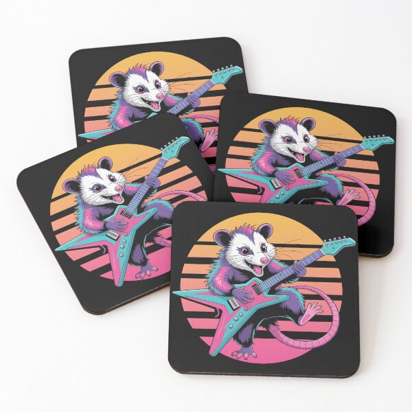 Item preview,  Possum Playing Guitar designed and sold by WikaKowalczyk.