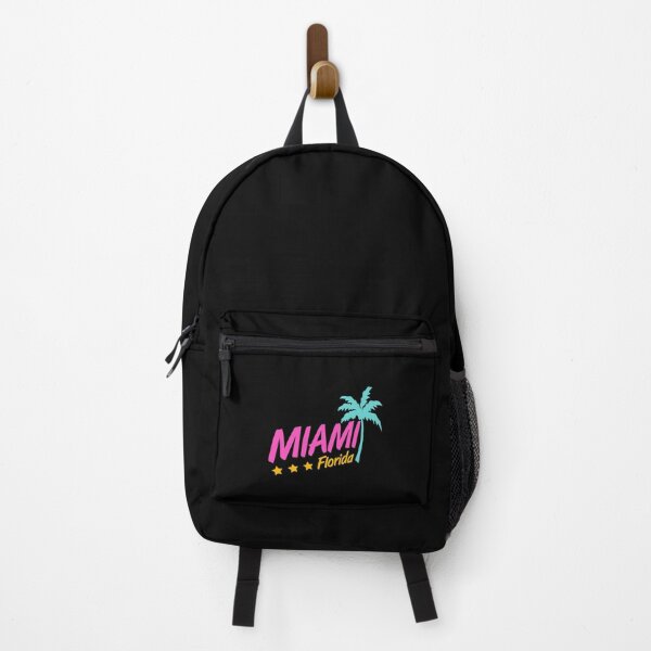 Artikelvorschau, Miami Beach Florida USA Palmen Sonne Amerika Fun Logo entworfen und verkauft von shirt-o-mat.