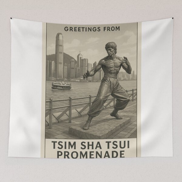 Item preview,  Statue on Tsim Sha Tsui Promenade, Hong Kong designed and sold by Places On Earth.
