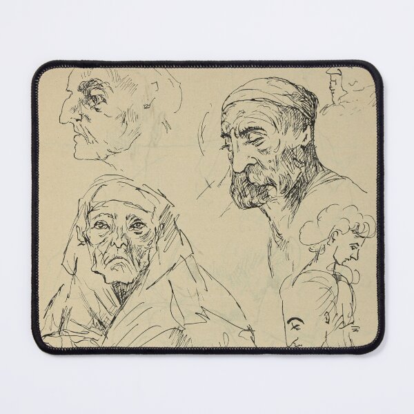 Item preview, Sketches of faces designed and sold by 19th Century in Color.