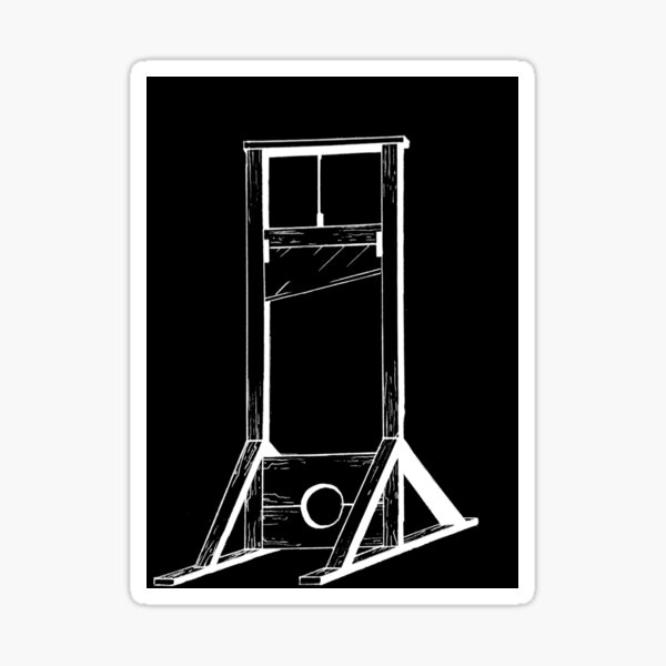 Artikel-Vorschau von Guillotine, designt und verkauft von Le roi Des rats.