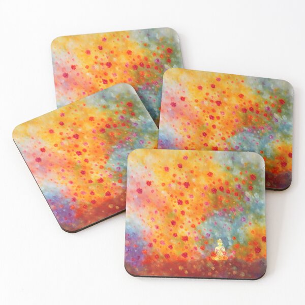 Item preview, The Devas rain flowers on the Buddha designed and sold by Share A Brain Wave.