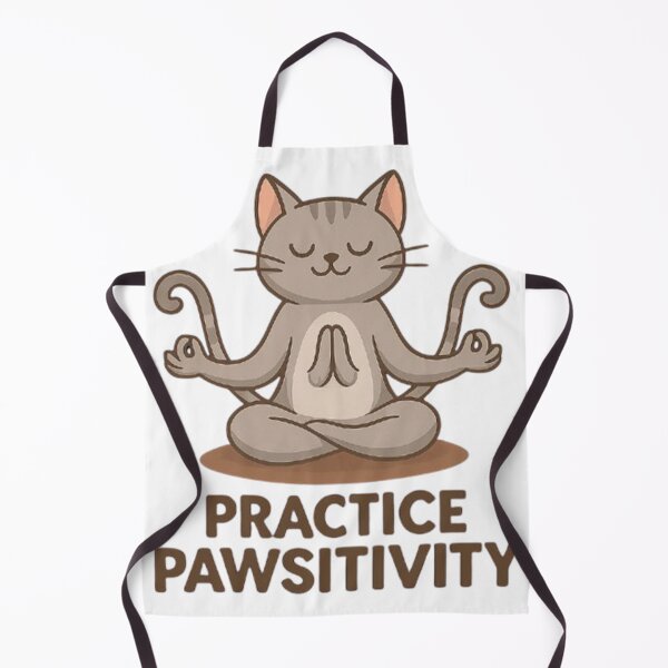 Item preview, Pausitivity funny cat doing yoga designed and sold by Soukito.