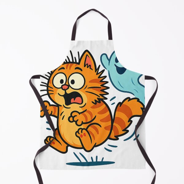 Item preview, Jumping Cat Meets Sneaky Ghost designed and sold by Anime and 90s Style.