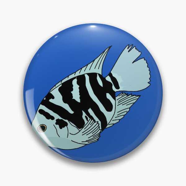 Item preview, Polar Blue Parrot Cichlid designed and sold by Leapingdoe.