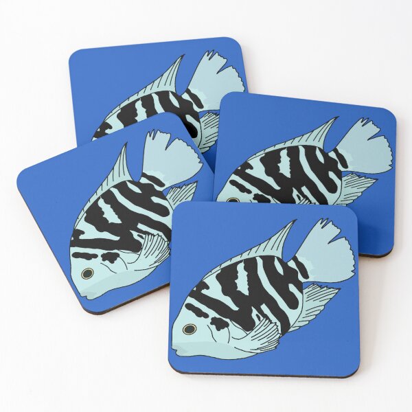 Item preview, Polar Blue Parrot Cichlid designed and sold by Leapingdoe.