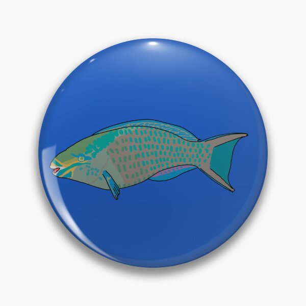 Item preview, Parrot Fish v3 designed and sold by Leapingdoe.