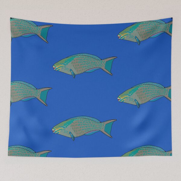 Item preview, Parrot Fish v3 designed and sold by Leapingdoe.