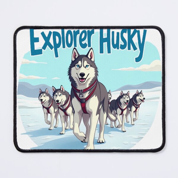 Item preview, Majestic Explorer Husky designed and sold by artlife709.