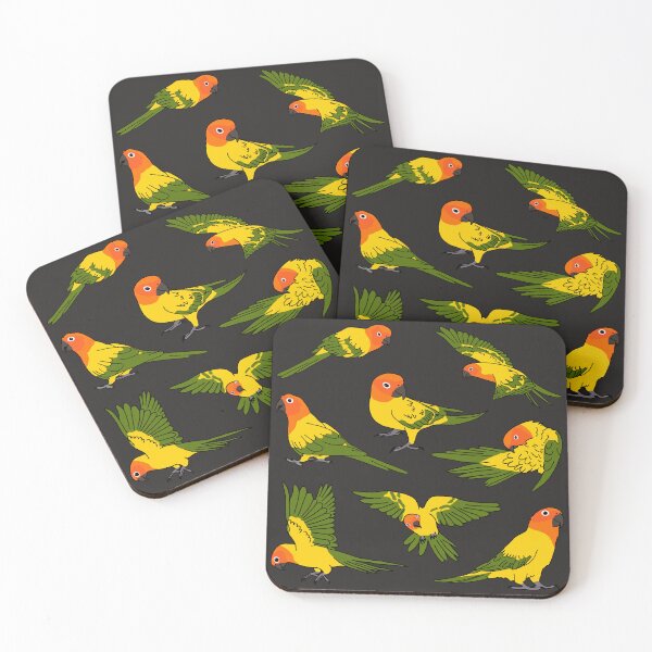 Item preview, Sun Parakeets designed and sold by Leapingdoe.