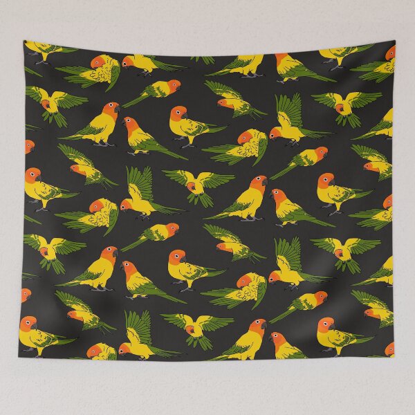 Item preview, Sun Parakeets designed and sold by Leapingdoe.