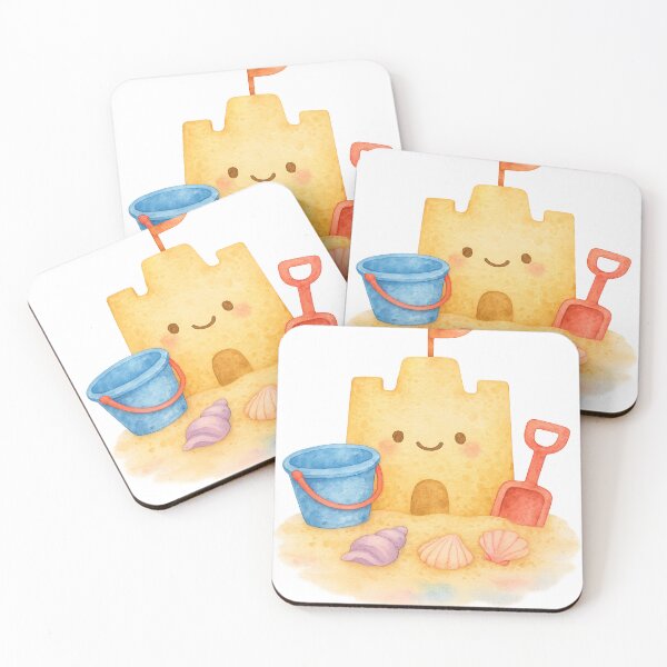 Item preview, Summer Sandcastle at the Beach designed and sold by MeroroGraphics.