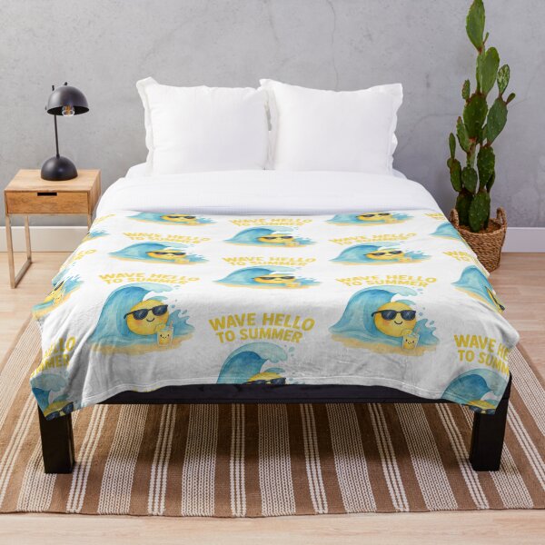 Item preview, Summer Vibes Wave Hello Sun tide designed and sold by MeroroGraphics.