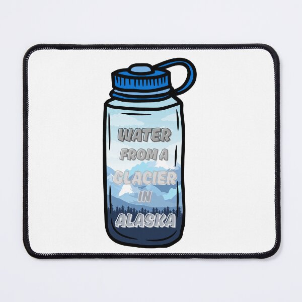 Item preview, Water From A Glacier in Alaska Water Bottle WaterBoy designed and sold by emotionalvomit.