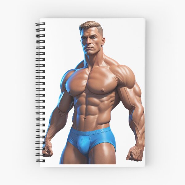 Item preview, Ultra Muscular Bodybuilder Sticker – Bold Fitness Art #120 designed and sold by ForeverPrintsOK.