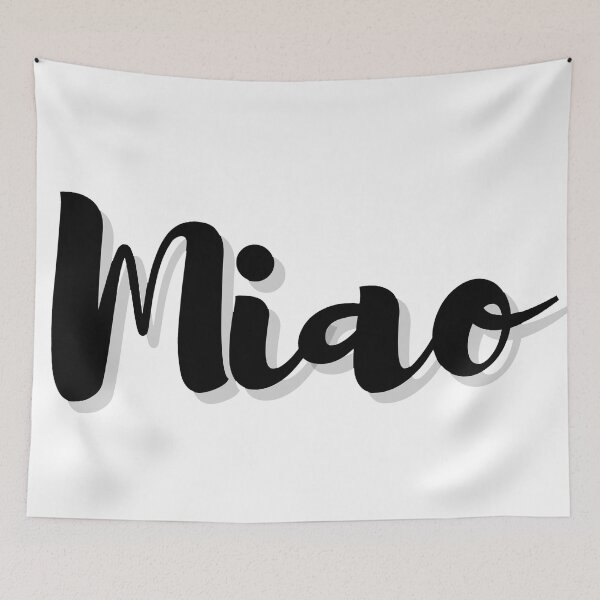 Item preview, A cat Miao designed and sold by Paws-e-whiskers.