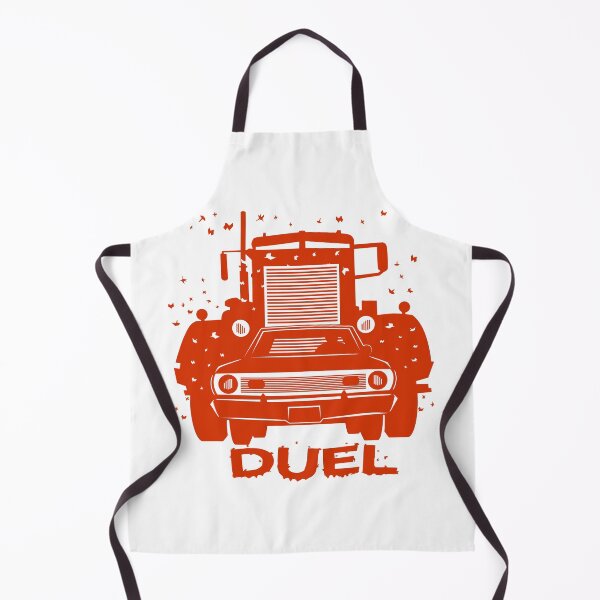 Item preview, Road Duel T-Shirt, Car vs Killer Truck Vintage Road Chase Tee for Cult Film Fans designed and sold by Rifart Shop.