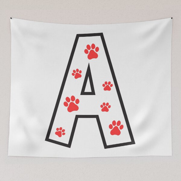 Item preview, paw print alphabet designed and sold by broadwaygirl142.