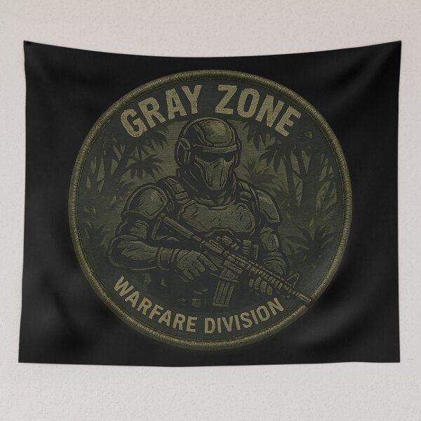Item preview, Gray Zone – Warfare Division Patch designed and sold by Zunny91.