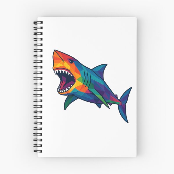 Item preview, Prismatic Jaws Shark designed and sold by TheWonkyEaselCo.