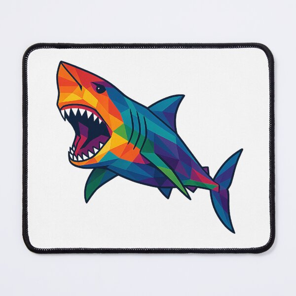 Item preview, Prismatic Jaws Shark designed and sold by TheWonkyEaselCo.