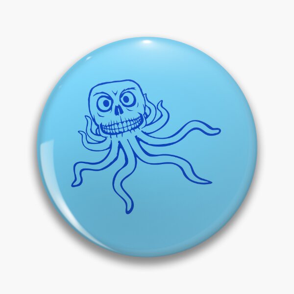 Item preview, Octopus Alien Monster Horror Alien Grinning Smile designed and sold by shirt-o-mat.