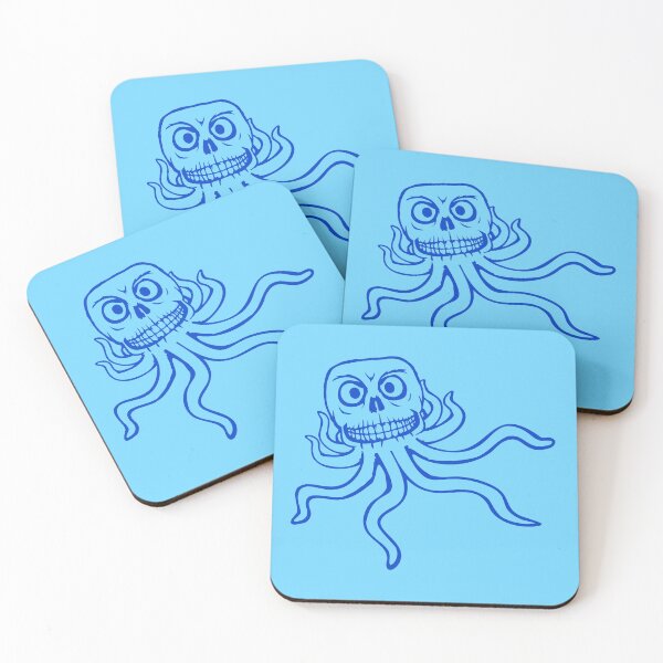 Item preview, Octopus Alien Monster Horror Alien Grinning Smile designed and sold by shirt-o-mat.