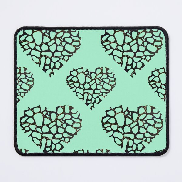 Item preview, Lacy Hearts on Green designed and sold by Technicolor Coats.