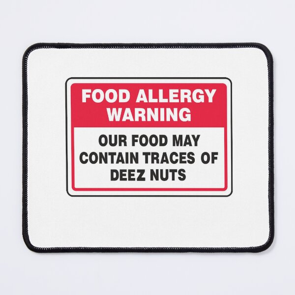 Item preview, May contain traces of Deez Nuts designed and sold by platypusboi.