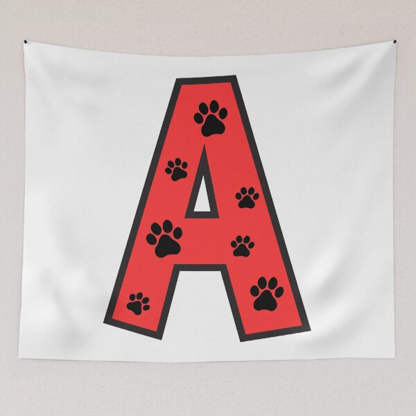 Item preview, paw print alphabet designed and sold by broadwaygirl142.