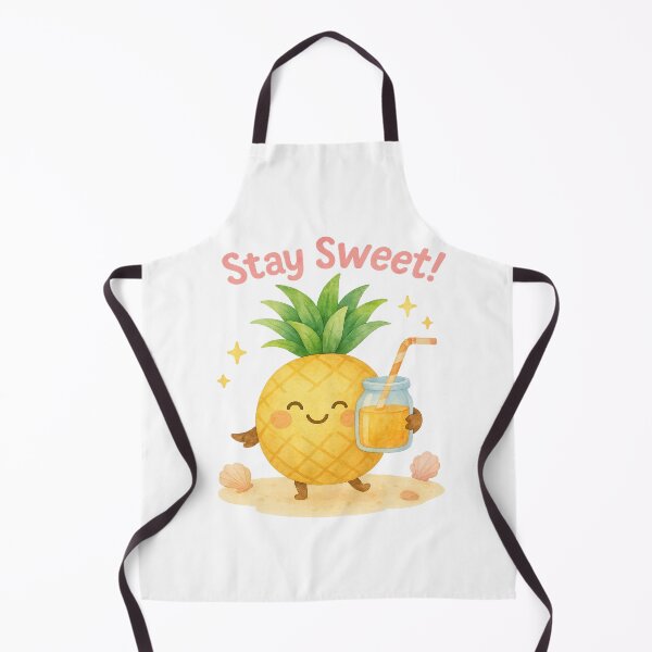 Item preview, Summer Vibes Pineapple Drink designed and sold by MeroroGraphics.