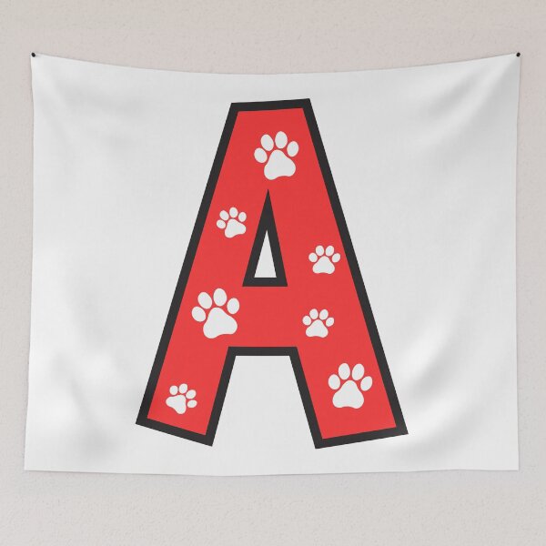 Item preview, paw print alphabet designed and sold by broadwaygirl142.