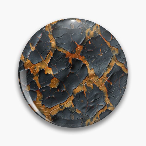 Item preview, Abstract Dark and Orange Cracked Ground Texture designed and sold by NTGUILTY.