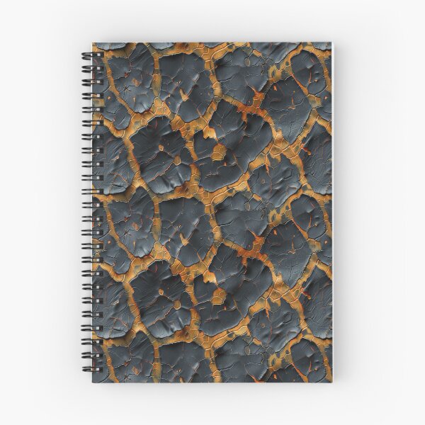 Item preview, Abstract Dark and Orange Cracked Ground Texture designed and sold by NTGUILTY.