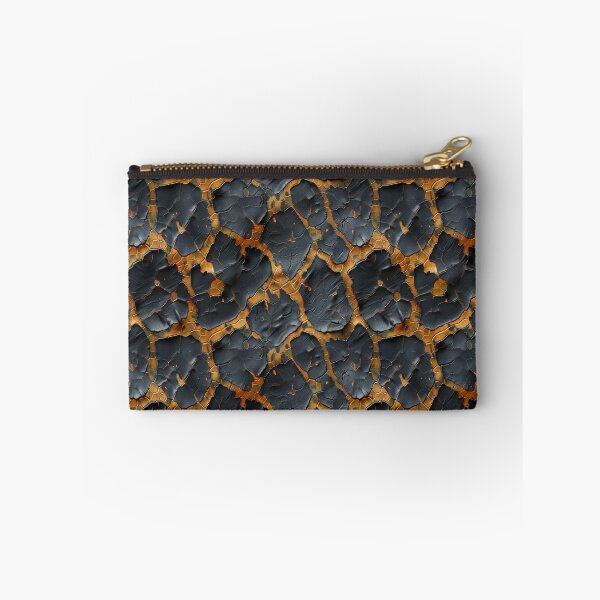 Item preview, Abstract Dark and Orange Cracked Ground Texture designed and sold by NTGUILTY.