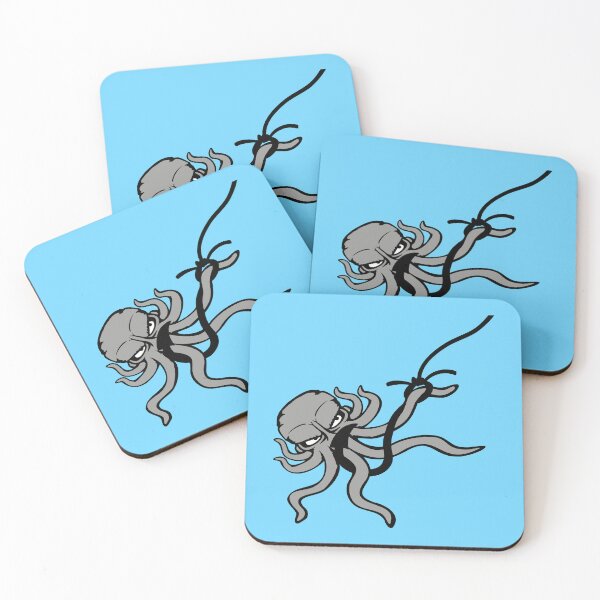 Item preview, Octopus Fishing Angler On Hook Fight Caught Fisher designed and sold by shirt-o-mat.