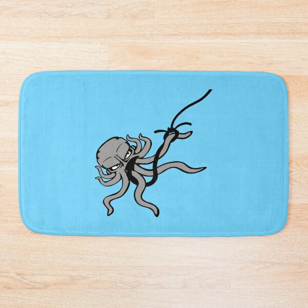 Item preview, Octopus Fishing Angler On Hook Fight Caught Fisher designed and sold by shirt-o-mat.