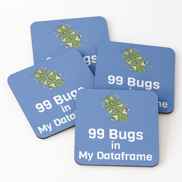 Item preview, 99 Bugs in My Dataframe T-Shirt designed and sold by Boonicon.