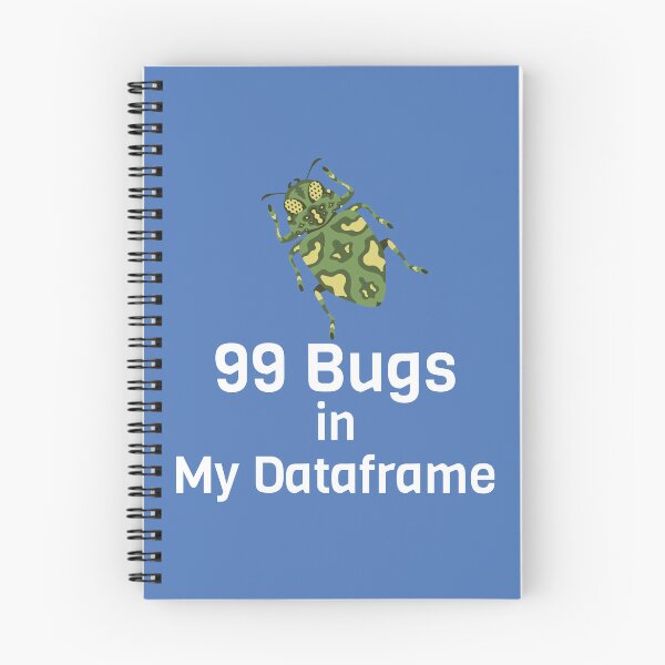 Item preview, 99 Bugs in My Dataframe T-Shirt designed and sold by Boonicon.