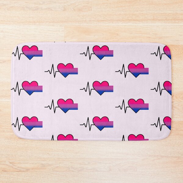 Item preview, Bisexual: LGBTQ+ Heartbeat Collection designed and sold by DesgnsxGifts.
