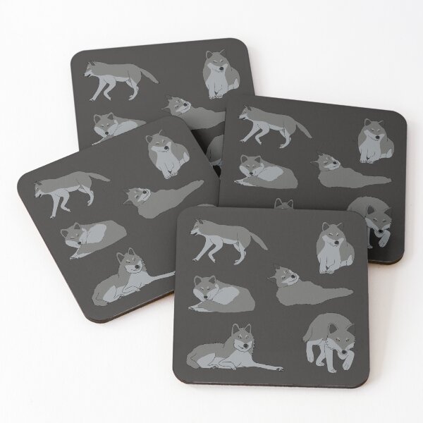Item preview, Grey Wolves designed and sold by Leapingdoe.