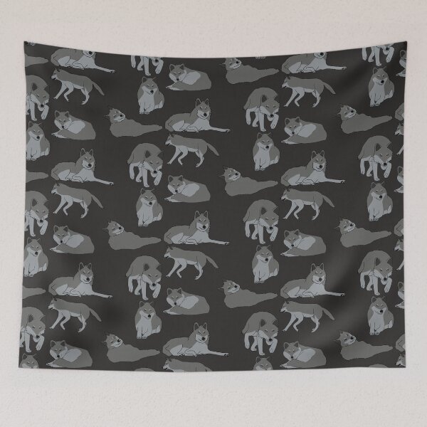 Item preview, Grey Wolves designed and sold by Leapingdoe.