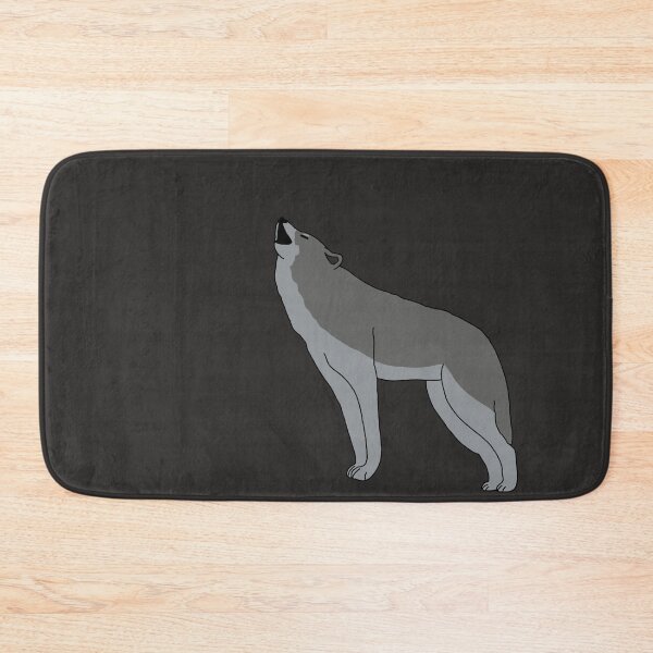 Item preview, Howling Grey Wolf designed and sold by Leapingdoe.