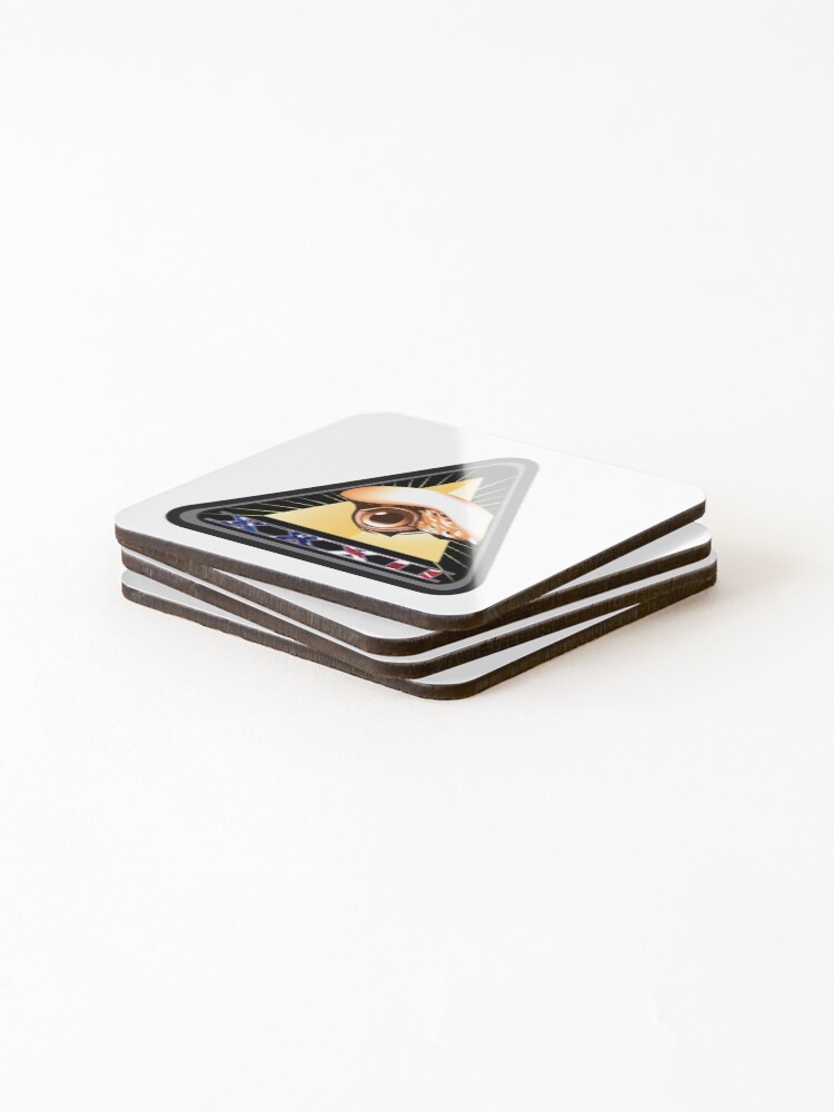 Thumbnail 4 of 5, Coasters (Set of 4), NROL-32 Program Logo designed and sold by Spacestuffplus.