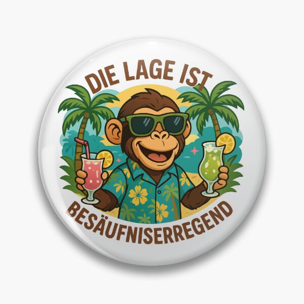 Artikelvorschau, Die Lage ist besäufniserregend - Party Affe entworfen und verkauft von Channel1Design.