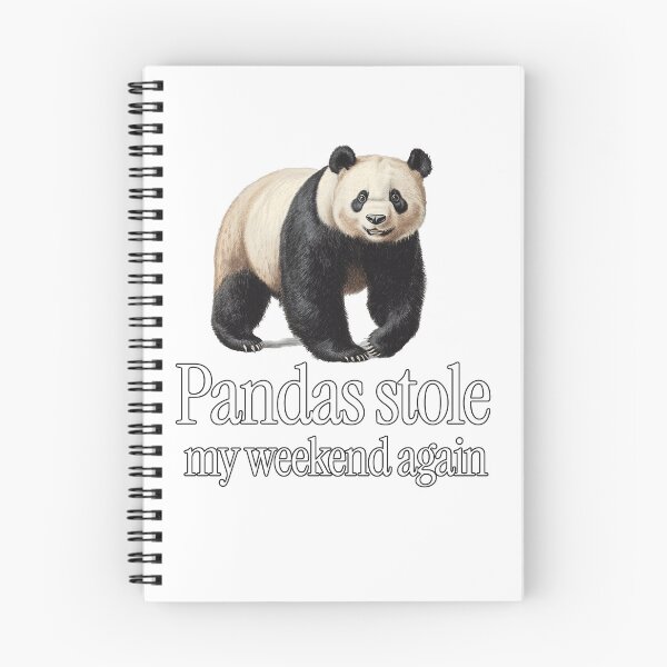 Item preview, Pandas Stole My Weekend Again designed and sold by Boonicon.