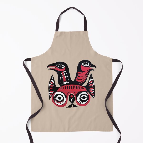 Item preview, Canada’s Pacific Northwest Indigenous – Raven and Salmon Motif designed and sold by Myra365Art.